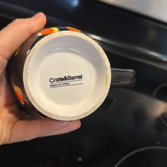 Crate&Barrel Ceramic Candy Corn Mug - Picture 3 of 4